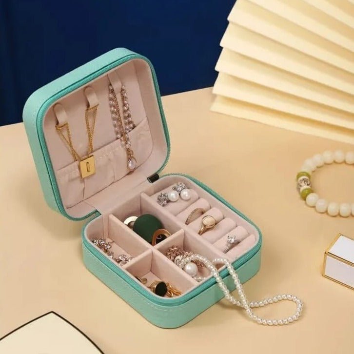 Jewelry Box Travel Jewelry Display Organizer Portable Travel Jewelry Box